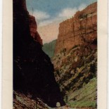 Vintage Colorad Postcard of the Second Tunnel in Royal Gorge