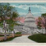 Vintage Postcard of The U.S. Capitol Building in Washington DC