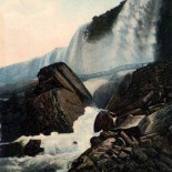 Vintage Niagara Falls Postcard of the Cave of the Winds