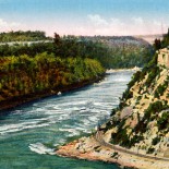 Vintage Postcard of the Niagara River Gorge