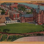 Duquesne University Vintage Postcard