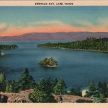 Emerald Bay Vintage Lake Tahoe Postcard
