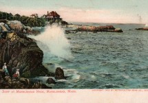Surf at Marblehead Neck Massachusetts Vintage Postcard Surf at Marblehead Neck Massachusetts Vintage Postcard