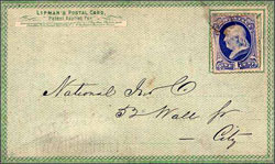Historic Lipman's Postal Card