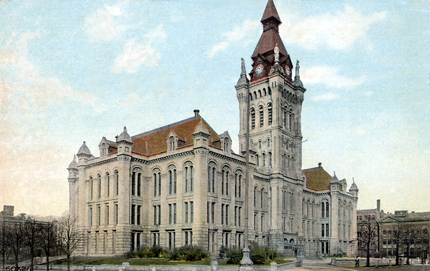 Vintage Postcard of the Original City Hall in Buffalo, New York