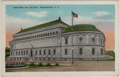 Vintage Postcard of the Corcoran Art Gallery