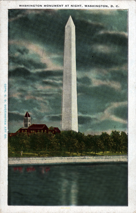 Vintage Postcard of The Washington Monument